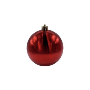 Grossiste boule de noël rouges brillantes