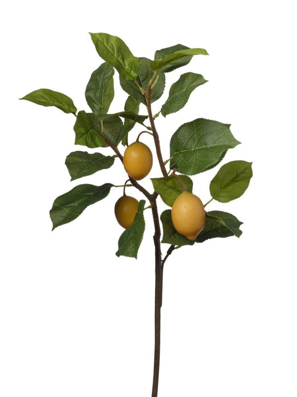 Branche de citron artificiel