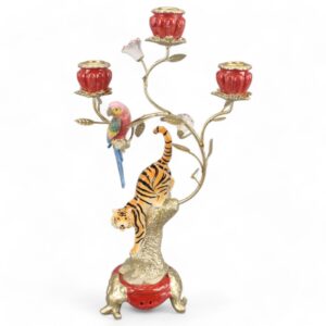 Bougeoir tigre
