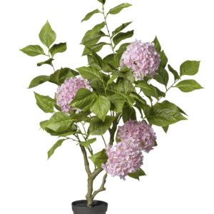 hortensia artificiel rose