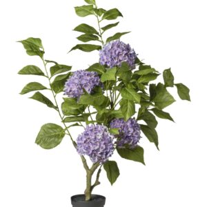 Hortensia artificiel violet