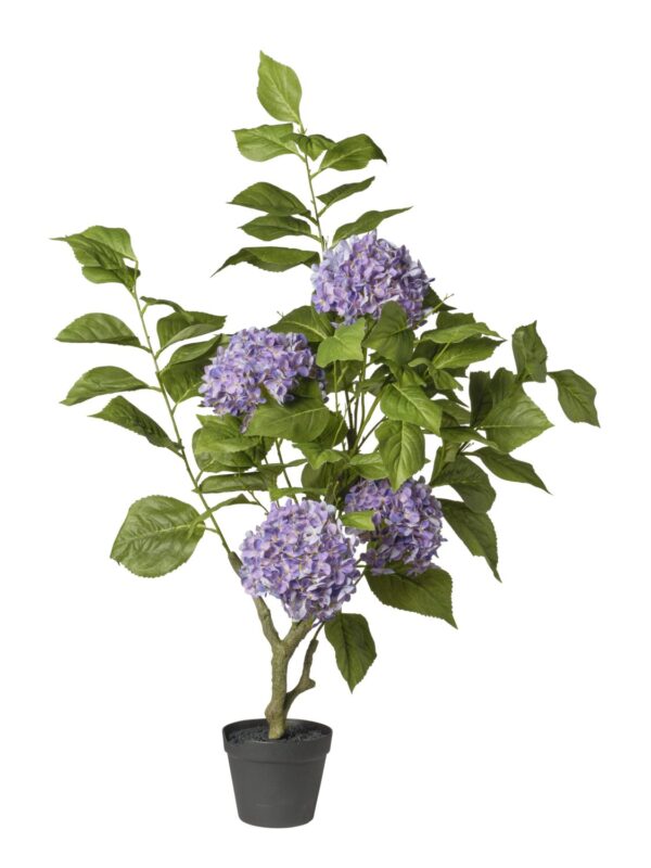 Hortensia artificiel violet