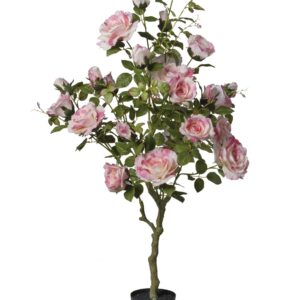 Rosier artificiel rose