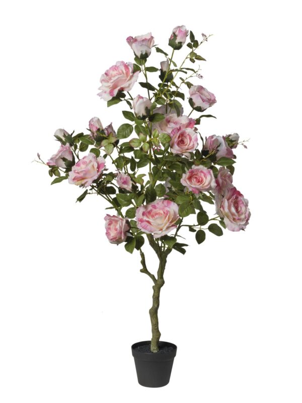 Rosier artificiel rose