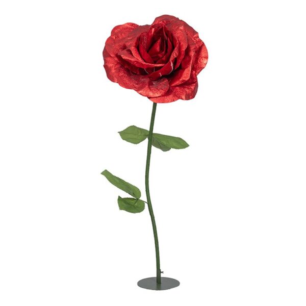 Rose géante rouge