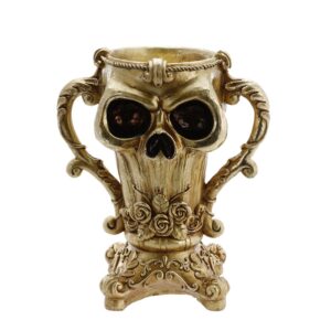 Vase trophée crâne