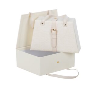 SAC S/2 DENTELLE CRÈME