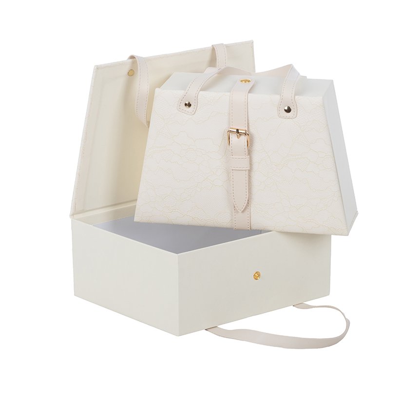 SAC S/2 DENTELLE CRÈME