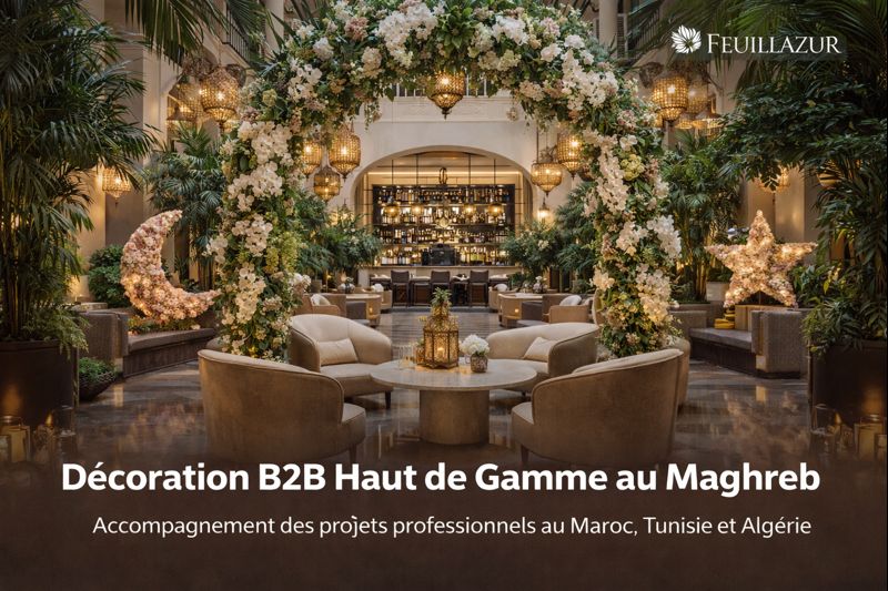 Décoration professionnelle haut de gamme au Maghreb