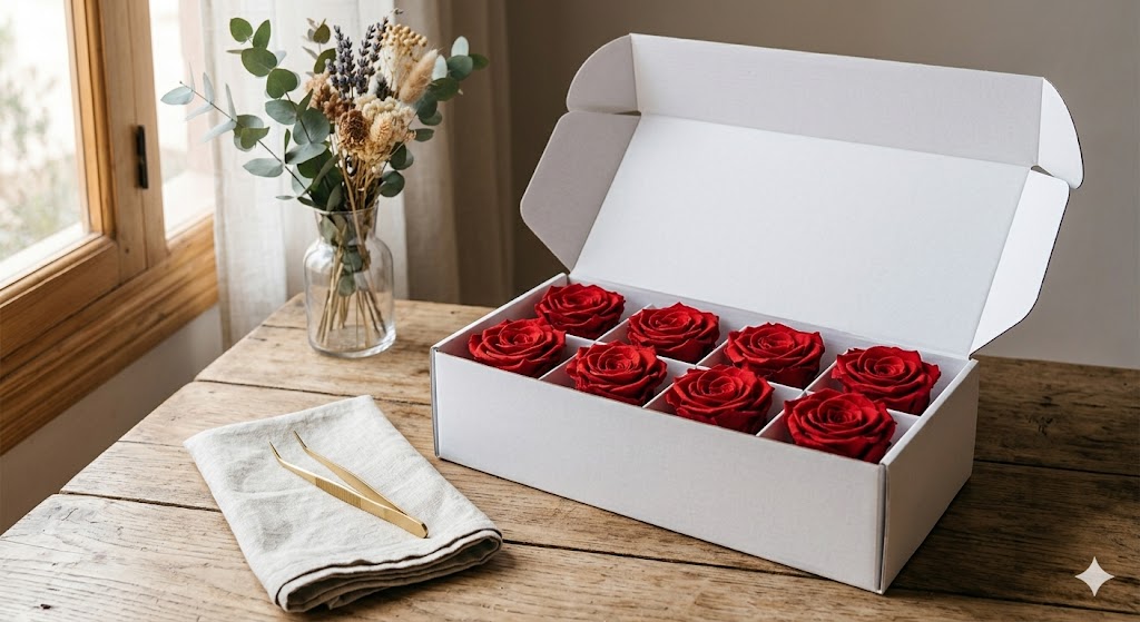 grossiste rose stabilisée maroc